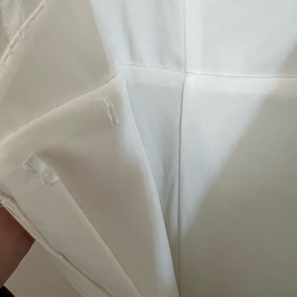 Confident Romance White Plunge Sleeveless Maxi Dress - Picture 6 of 8